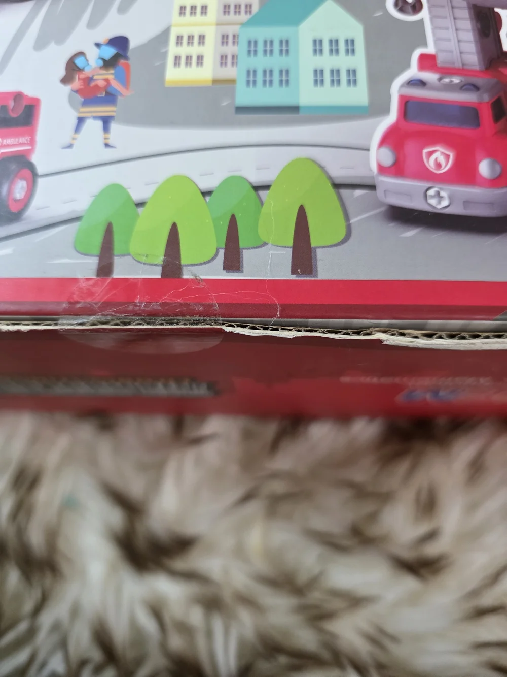 The Rescue Brave 5-in-1 Red Transforming Rescue Toy